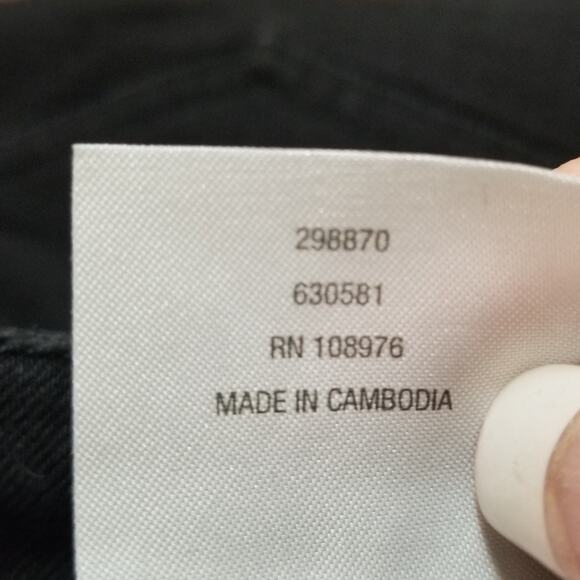 NWOT's-Motto Womens Black High Rise Skinny Stretch Jeans 5 Pockets Size 16W (36) - Picture 8 of 9